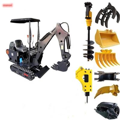 China FREE Factory SHIPPING! ! hydraulic crawler mini excavator 800kg small digger with CE/ISO for sale