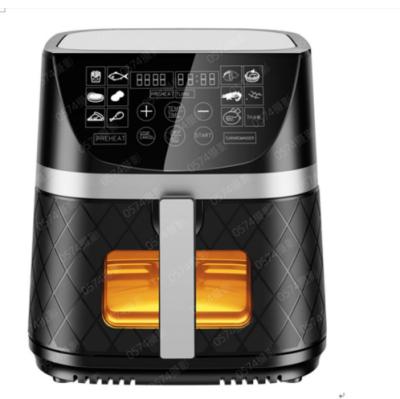 China Heating Protection Function 6.5L new visible air fryer with glass window  2024 new product for sale