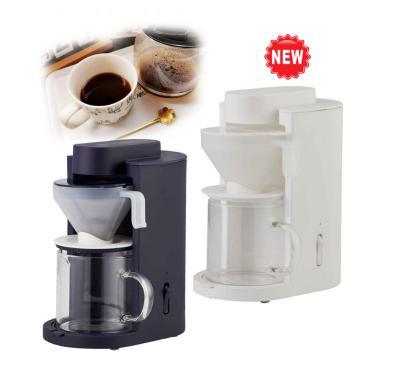 China 30-second anti-drip function;Funnel can be removed vertifically Mini drip coffee maker coffee grinder electric bean grinding machine automatic conical burr coffee grinder for sale