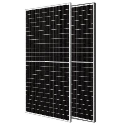 China All Black Cheap Monocrystalline Solar Panels Energy Solar Panel 450W 550 Watt Solar Panel 182mmx182mm for sale