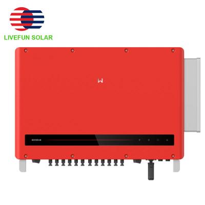 China 3 Phase Industrial Grid Tie Inverter 73kw 75kw 80kw 100kw 110kw 120kw 136kw Solar Inverter for sale