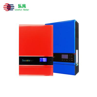 China Flashlight Off Grid Solar Inverter MHP 48 Volt 220 Volt Inverter 5Kw Pure Sine Wave Inverter 230V AC for sale