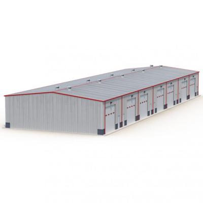 China 2021 Steel Fabricated House Easy Install Steel Structure Cold Storage Cost Steel Cold Room Storage Cold Room Storage for sale