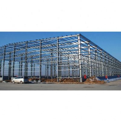 China Steel Fabricated House Prefab Galvanized Steel Structure Workshop Modular Building Kit for sale