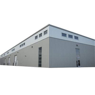 China Industrial Large-span Heavy Steel Structure Workshop Steel Structure Factory for sale