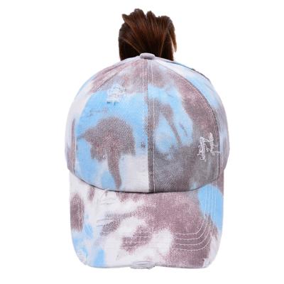 China Fashion Link Dye COMMON Baseball Cap Hat Personalized Winter Sunshade Embroidery Hats Custom Hats for sale