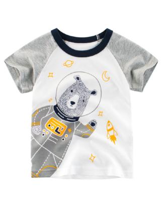 China 100% Cotton Anti-Pilling Boy's Short Sleeve T-Shirt for sale