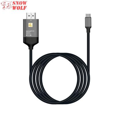 China Macbook 4K*2K USB-C to HDMI Cable with HDCP 2M 3M 6FT 10FT Male USB3.1 Type C to HDMI Male Adapter Cable for Samsung S8, S9, Macook pro for sale