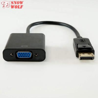 China Computer VGA Output to DP Input Displayport Male to Female VGA Converter Adapter Cable for sale