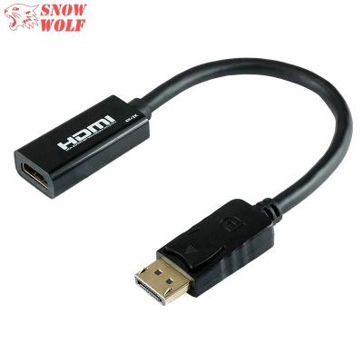 China Computer Displayport DP to HDMI/VGA/DVI Adapter Male to Female Cable Converter Display Port 1080p Adapter for PC Laptop Projector for sale