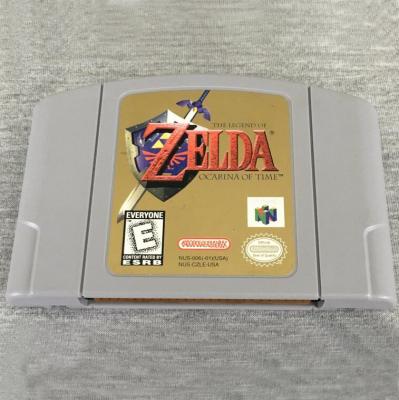 China Legend Of Time Cartridge Zelda Ocarina ABS N64 Video Game Card For Nintendo 64 for sale