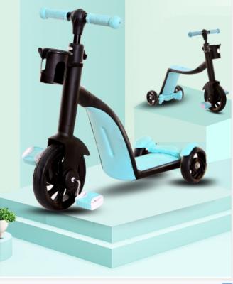 China Ride on Toy Children Scooter Tricycle 3 in 1 Toddler Balance Bike for sale