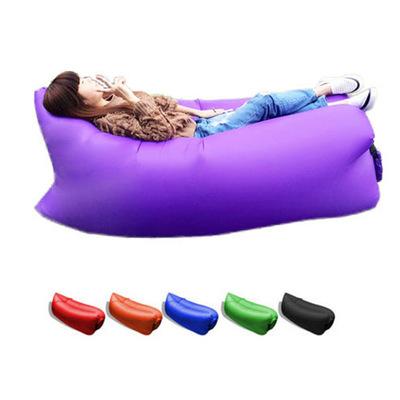 China Amazon Hot Selling Cheap Goods Portable Waterproof Inflatable Sofa Air Lounge Sofa For Beach Pool Bed 240*70cm for sale