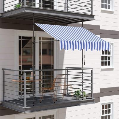 China Waterproof Outdoor Patio Cover Polyester Balcony Sunshade Sling Tent for sale