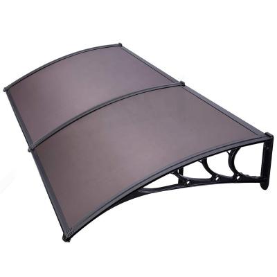 China Polycarbonate DIY Door Canopy 1000x2000mm / Cantilever /Shelter /Smoking/ Rain Protection for sale