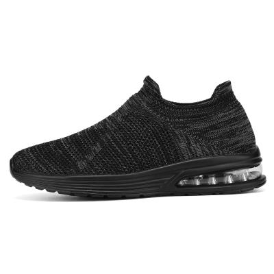 China L10005 Wholesale Trend Unique Fashion Soft Breathable Men's Casual Dad Sports Shoes Black Fitness Walking Shoe 2022 for sale