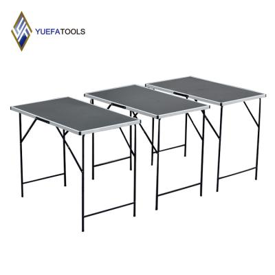 China Cheap Outdoor Folding Table Outdoor Furniture Multi Function Lightweight Aluminum Table Set for sale