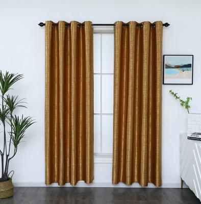 China Factory Price Fire Retardant Cheap Sale Blackout Luxury Premium Curtains For Living Room for sale