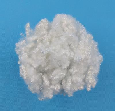 China Antistatic GRS Standard Eco Friendly Pillow Stuffing Polyester Staple And Comforters Materials 7D/15D HCS for sale