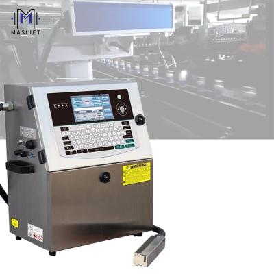 China Hotels Glass Ink Jet Coder Pet Jar CIJ Industrial Inkjet Printing Machine Printer for sale