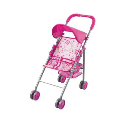 China 2021Hot Selling Cartoon TOY MODEL Toy Iron Folding Doll Trolley Cart Good Quality Toy For Children for sale