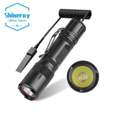 China RTS 1100 Lumen Xhp50 Lumen Flashlight Mount Outdoor Camping Rise Tactical Pressure Switch For Weaver Picatinny Rail Mountain Offroad Flashlight for sale