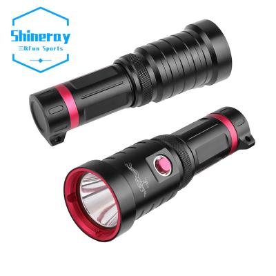 China Powerful Led Flashlight Ip68 1500 Lumen High Quality Waterproof Equipment RTS Flashlight Diving Scuba Diving Flashlight for sale