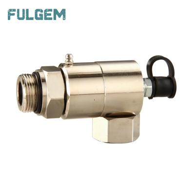 China Custom Hydraulic Fitting 90 Degree Stainless Steel Swivel Fitting Valve for sale