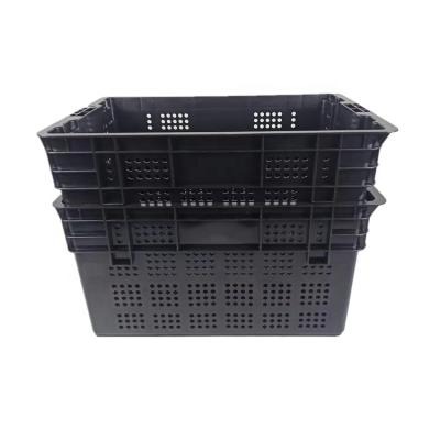 China Durable Hot Sale Logistics Plastic Manufacturer Turnover Stackable Basket For Vegetables And Fruit for sale