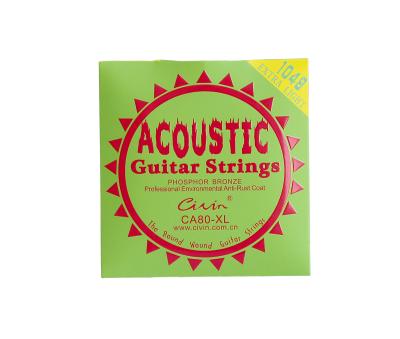 China GUITAR Guitar Strings CA80 CIVIN Rustproof Acoustic Guitar Strings 2021 Good Quality Hot Selling Strings for sale