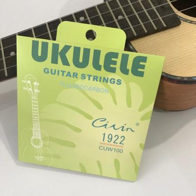 China 2021 Hot Selling GUITAR Civin CUW100 Ukulele Guitar Strings Transparent Wholesale Good Quality for sale