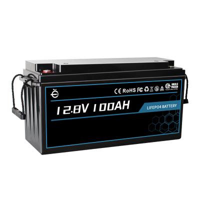 China Deep Cycle 12V 100ah Deep Cycle 12V 100ah Solar System RV Marine Boat Buckup Lithium Ion Battery For Airplanes for sale