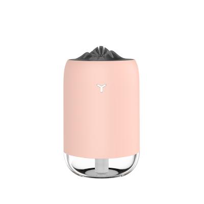 China 2021 Aromatherapy Warehouse Humidification Factory New Arrival Mini Usb Rechargeable Colorful Light Therapy Hydration Humidifier for sale