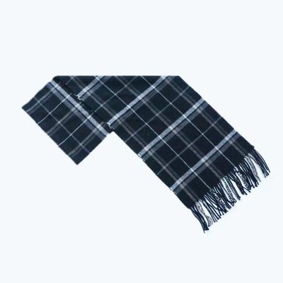 China 100% Acrylic Custom Scarf 2019 Plaid Men Acrylic Scarf for sale