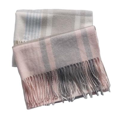 China 100% China Good Fashion Youth 100% Acrylic Stripes Scarf Woven Warm Scarves for sale