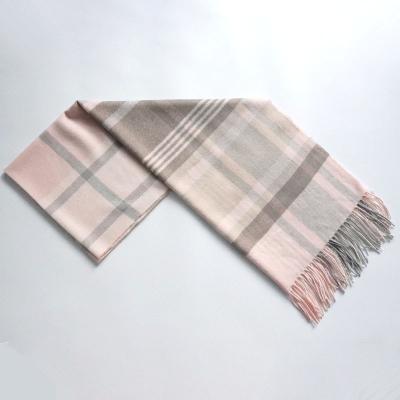 China 100% Acrylic Customizable Winter Warm Fashionable Dye Acrylic Woven Scarf for sale