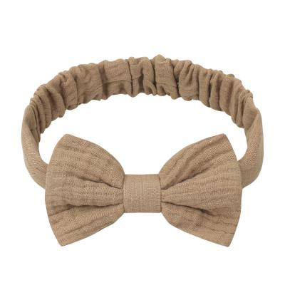 China Hip Hop UNIQ Multicolor Mixed Baby Hair Accessories Bows Handmade Children's Cute Bow Bangs Headbands for sale