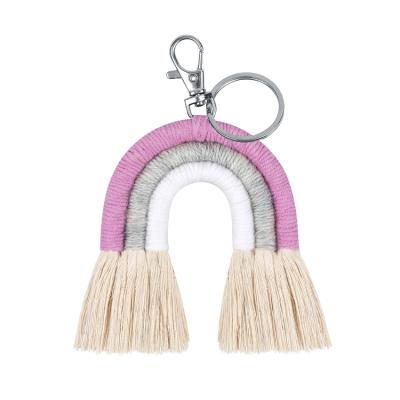 China Excellent Quality Colorful Rainbow Metal Key Chain High Quality Autopart Other Bags Key Chain for sale