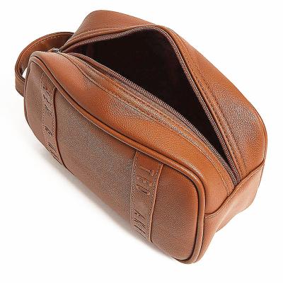 China Wholesale Durable High Quality Travel Wash Bag Waterproof PU Toiletry Bag Waterproof Toiletry Bag For Men for sale