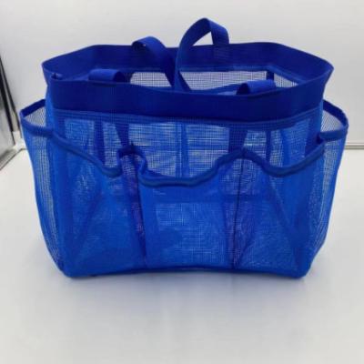 China Waterproof Camping Case Mesh Toiletry Bag Shower Caddy Tote Bag Makeup Travel Gym Bath Bags For Women Factory OEM Custom for sale