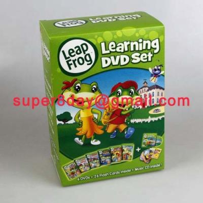 China Leap Frog DVD Box Set Baby Learning Language Software Educational DVD for sale