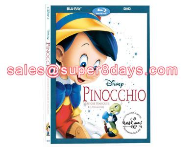 China Wholesale Supplier Pinocchio Blu-Ray DVD Movies Cartoon DVD US UK Version Hot Sale Cheap Blu-ray DVD for sale