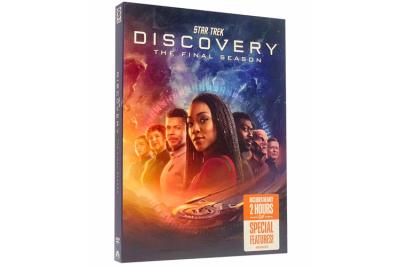 China Star Trek Discovery Season 5 The Final Season DVD 2024 Newset Adventure Science Fiction Drama TV Series DVD Wholesale for sale