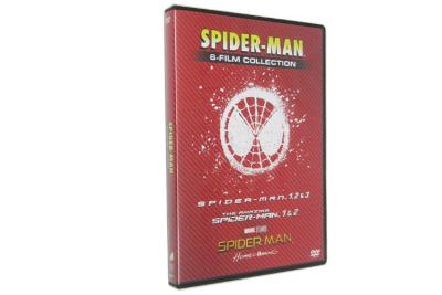 Κίνα Spider-Man 6 Film Collection DVD Movie Adventure Science Fiction Action Series Film DVD Wholesale For Family προς πώληση