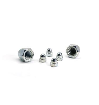 China Good Price DIN1587 Heavy Industry Galvanized Stainless Steel SS304 SS316 Dome Nuts Galvanized High Strength for sale