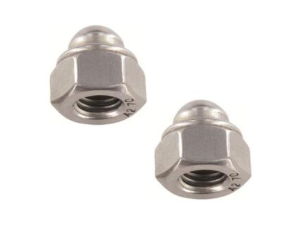 China DIN986 China Heavy Industry Customized Insert Lock Stainless Steel Weld Hex Flange Nut Nylon Dome Nut for sale