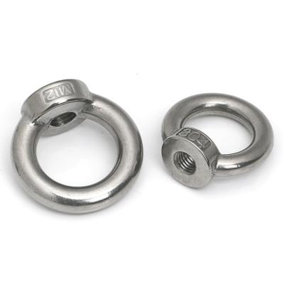 China General Industry Good Price Stainless Steel SS304 SS316 Carbon Steel White Galvanized Eye Nut for sale