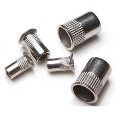 China Heavy industry blind rivet nut factory supply high quality m2 M3 M8 stainless steel M6 countersunk head riveted nuts for sale