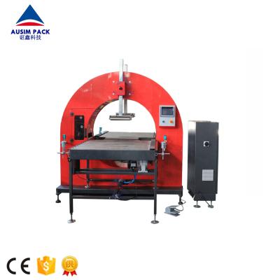 China Food Furniture Horizontal Orbital Sofa Wrapping Stretch Wrapping Machine For Door And Window for sale