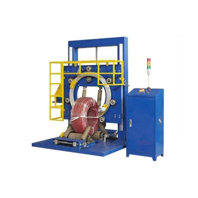 China Coil Cable Pipe Stretch Wrapping Wrapping Machine Prices Bicycle Tire Coil Wrapping Machine of Products for sale